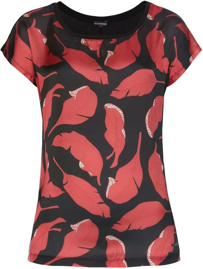 Bruno Banani Shirtblouse met verschillende prints voor