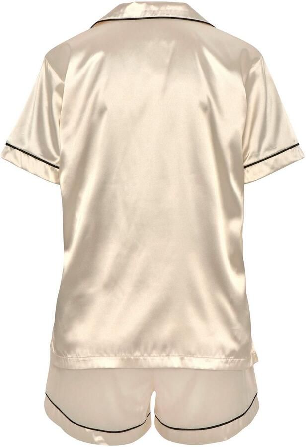 Bruno Banani Shortama met contrasterende paspel-details (2-delig 1 stuk) - Foto 6