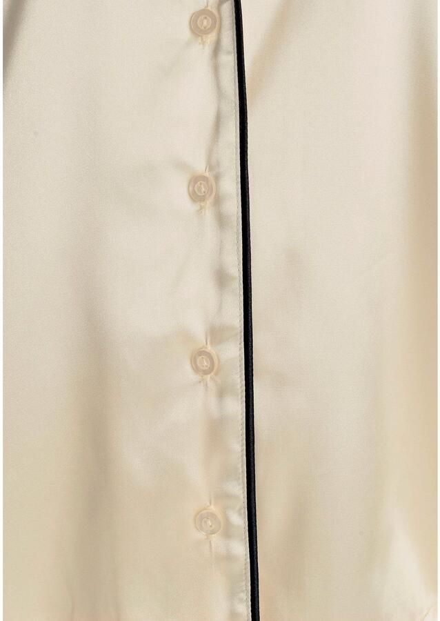 Bruno Banani Shortama met contrasterende paspel-details (2-delig 1 stuk)