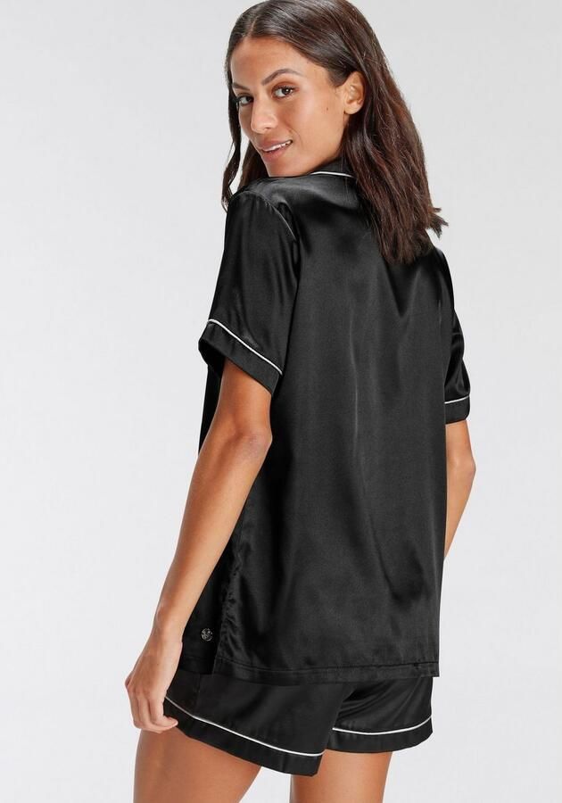 Bruno Banani Shortama met contrasterende paspel-details (2-delig 1 stuk) - Foto 5