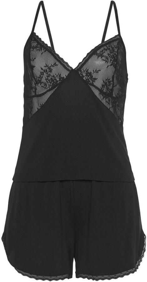 Bruno Banani Shortama met mooie kantdetails (2-delig 1 stuk) - Foto 5