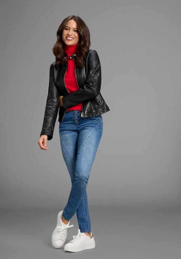 Bruno Banani Skinny fit jeans met schuine naden nieuwe collectie - Foto 6