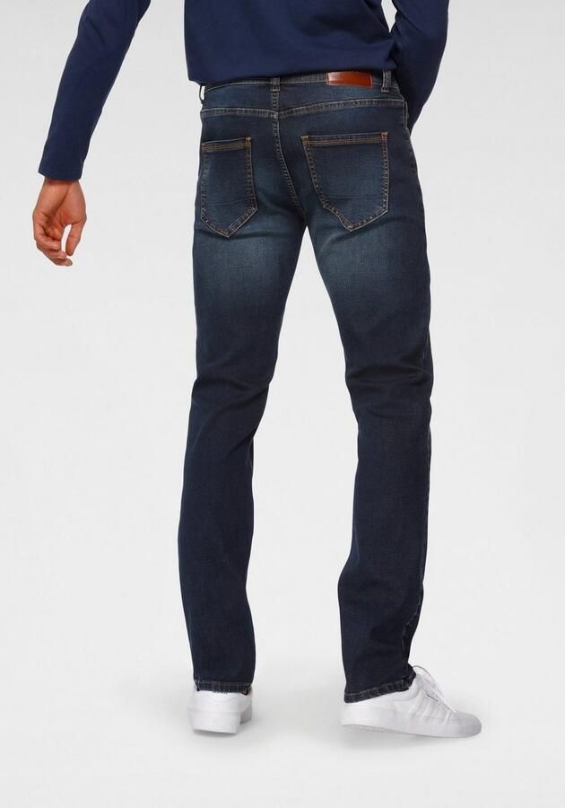 Bruno Banani Slim fit jeans Grady smalle pasvorm lage taillehoogte met steekzakken - Foto 3
