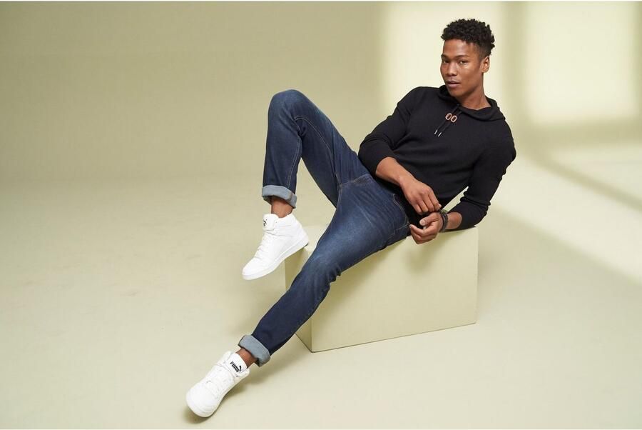 Bruno Banani Slim fit jeans Grady smalle pasvorm lage taillehoogte met steekzakken - Foto 4
