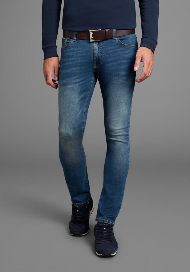 Bruno Banani Slim fit jeans Grady smalle pasvorm lage taillehoogte met steekzakken - Foto 9