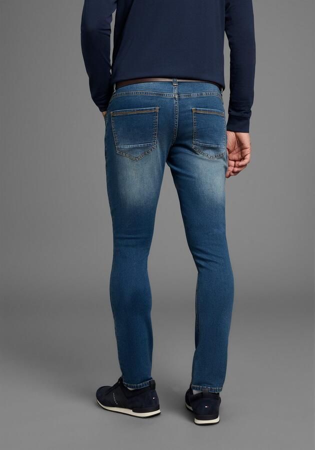 Bruno Banani Slim fit jeans Grady smalle pasvorm lage taillehoogte met steekzakken - Foto 2