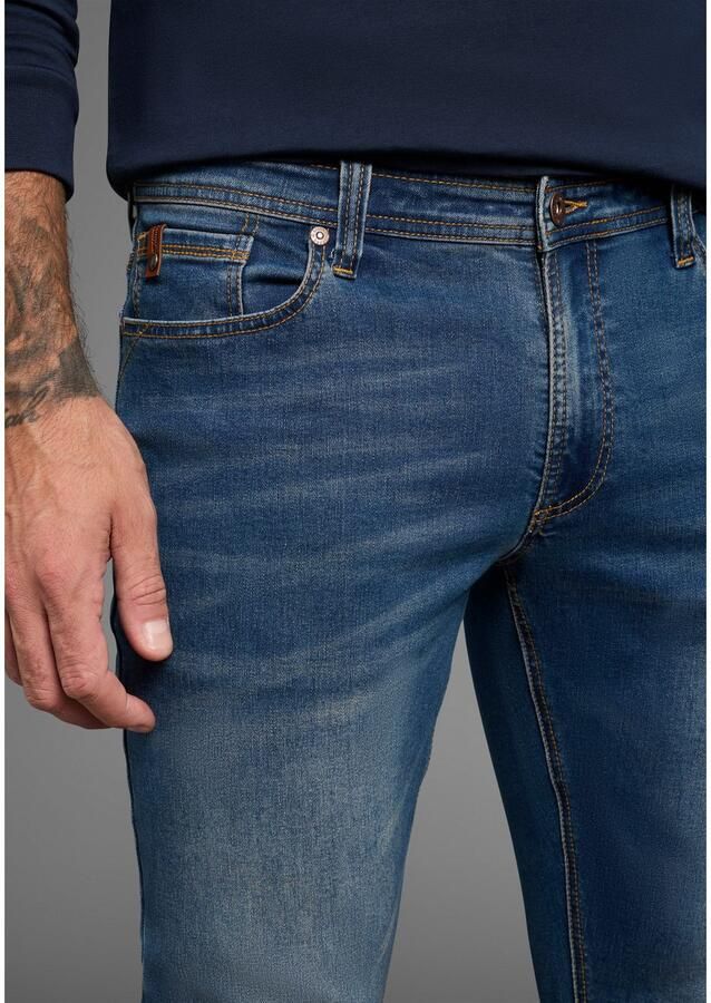 Bruno Banani Slim fit jeans Grady smalle pasvorm lage taillehoogte met steekzakken