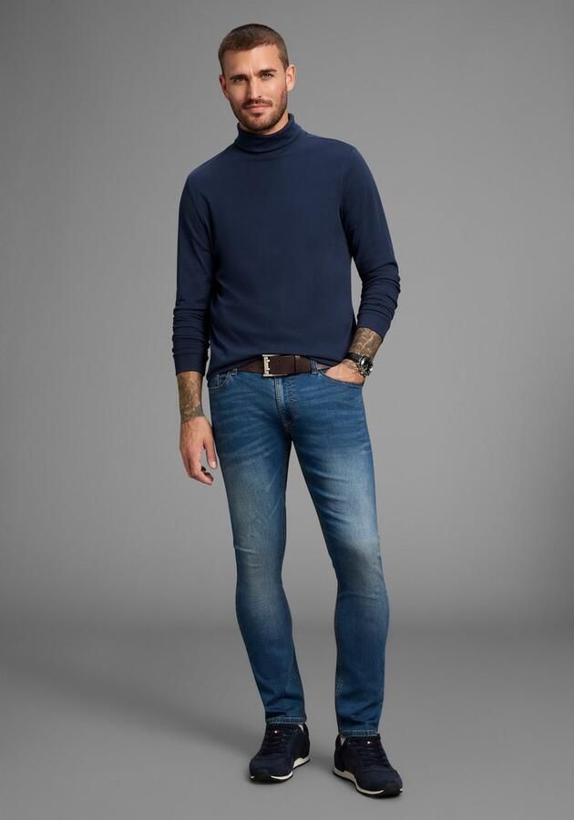 Bruno Banani Slim fit jeans Grady smalle pasvorm lage taillehoogte met steekzakken - Foto 3