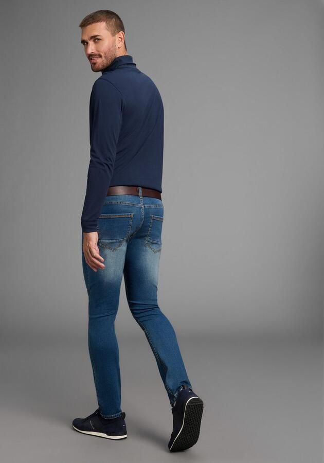 Bruno Banani Slim fit jeans Grady smalle pasvorm lage taillehoogte met steekzakken - Foto 4