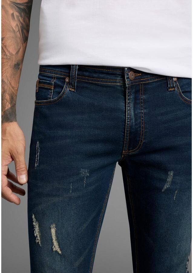 Bruno Banani Slim fit jeans Grady smalle pasvorm lage taillehoogte met steekzakken