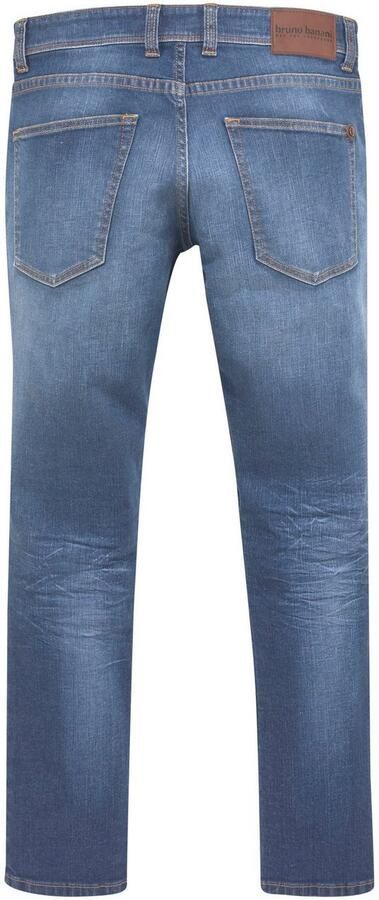 Bruno Banani Slim fit jeans Jimmy (stretch) smalle pijp lage taillehoogte met knoopsluiting - Foto 8