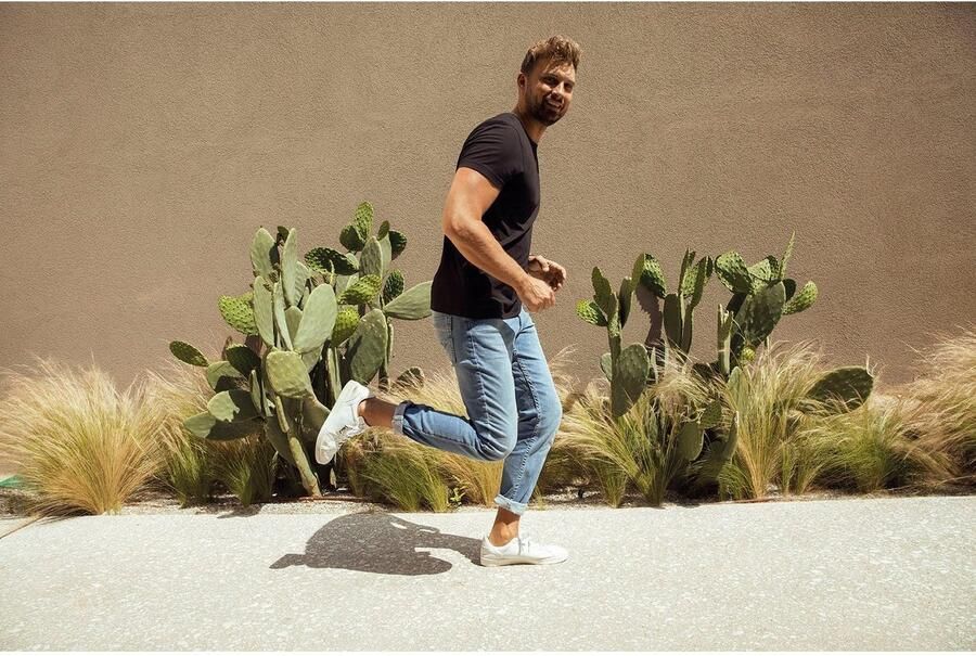 Bruno Banani Slim fit jeans Jimmy (stretch) smalle pijp lage taillehoogte met knoopsluiting - Foto 6