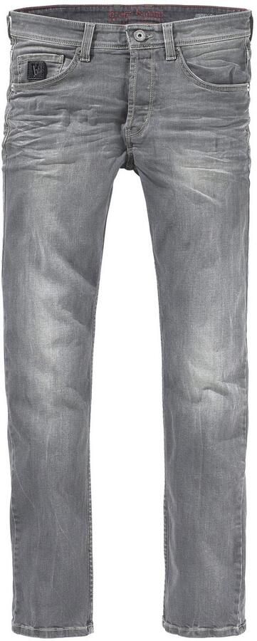 Bruno Banani Slim fit jeans Jimmy (stretch) smalle pijp lage taillehoogte met knoopsluiting - Foto 7