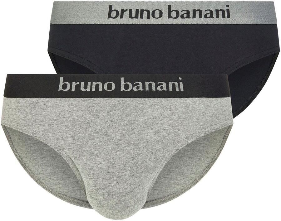 Bruno Banani Slip Flowing met logoband (2 stuks Set van 2) - Foto 6