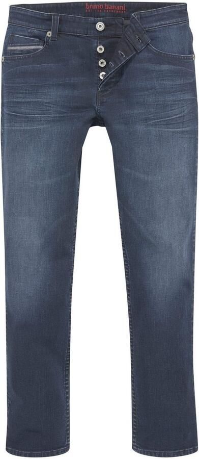 Bruno Banani Straight jeans Dylan rechte pasvorm used-wassing lage taille - Foto 5