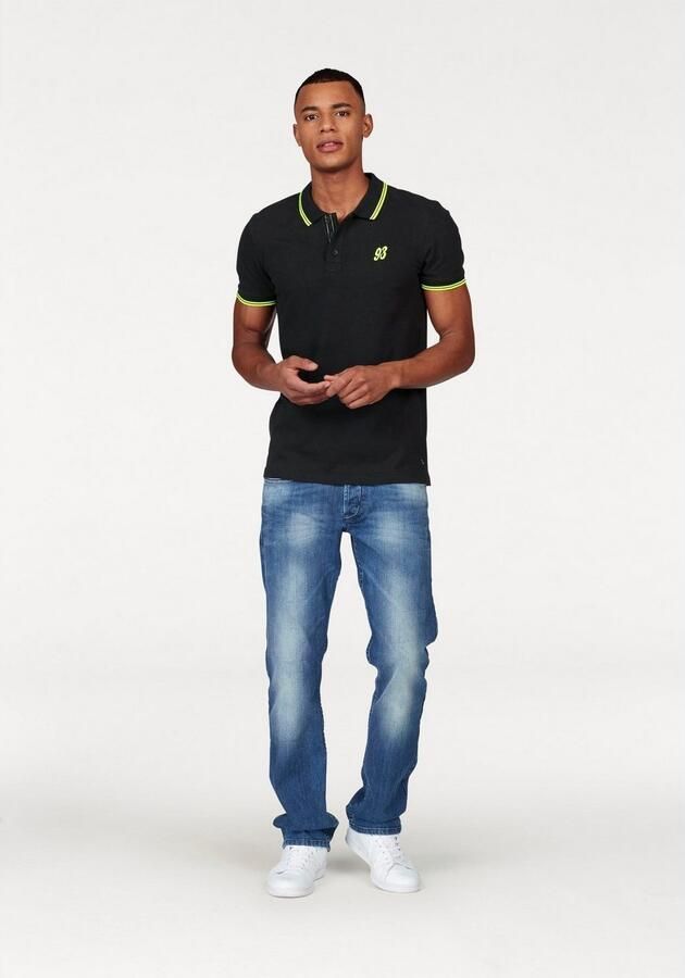 Bruno Banani Straight jeans Dylan rechte pasvorm used-wassing lage taille - Foto 4