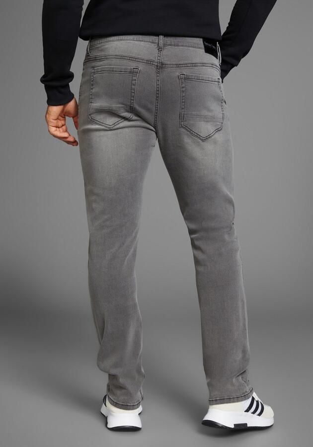 Bruno Banani Straight jeans Hutch rechte broekspijpen gedeeltelijk met modieuze destroyed-effecten - Foto 12