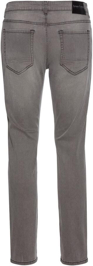 Bruno Banani Straight jeans Hutch rechte broekspijpen gedeeltelijk met modieuze destroyed-effecten - Foto 11