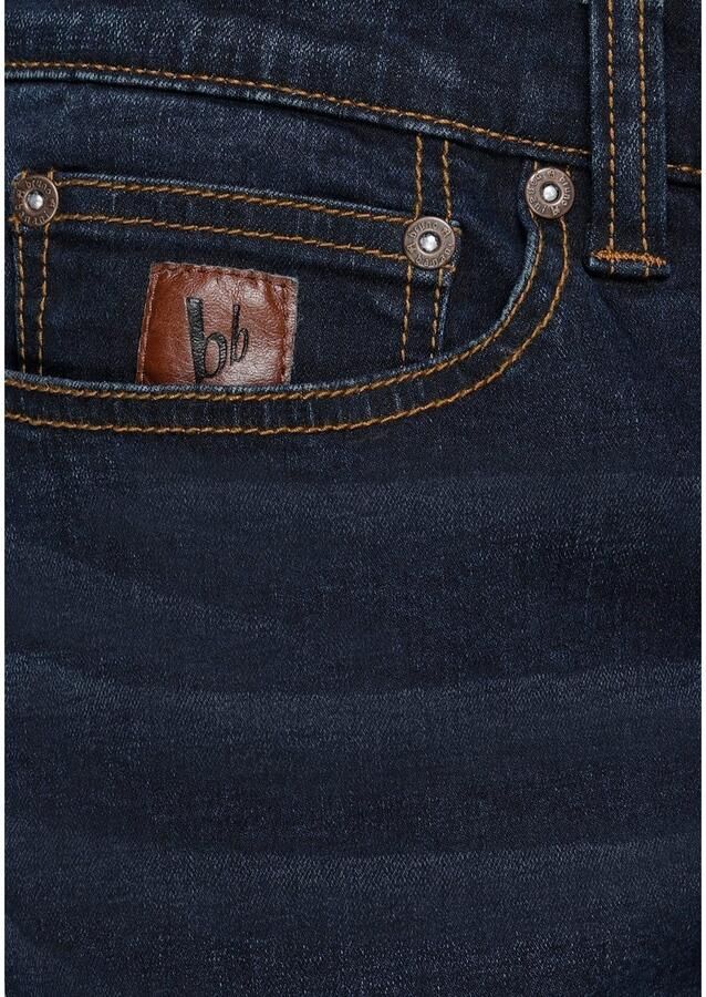 Bruno Banani Straight jeans Hutch rechte broekspijpen gedeeltelijk met modieuze destroyed-effecten - Foto 15
