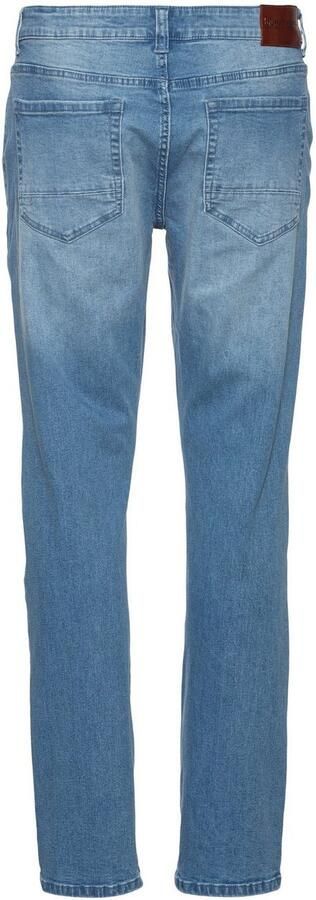 Bruno Banani Straight jeans Hutch rechte broekspijpen gedeeltelijk met modieuze destroyed-effecten - Foto 9