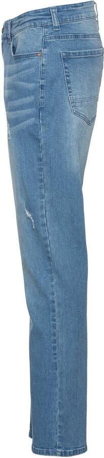 Bruno Banani Straight jeans Hutch rechte broekspijpen gedeeltelijk met modieuze destroyed-effecten - Foto 10