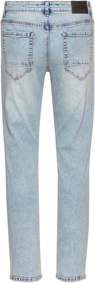 Bruno Banani Straight jeans Hutch rechte broekspijpen gedeeltelijk met modieuze destroyed-effecten - Foto 16