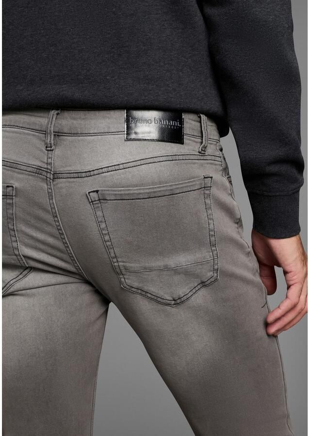 Bruno Banani Straight jeans Hutch rechte broekspijpen gedeeltelijk met modieuze destroyed-effecten - Foto 2