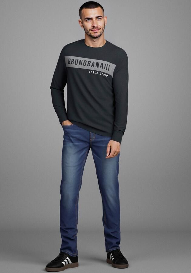 Bruno Banani Straight jeans Hutch rechte broekspijpen gedeeltelijk met modieuze destroyed-effecten - Foto 12