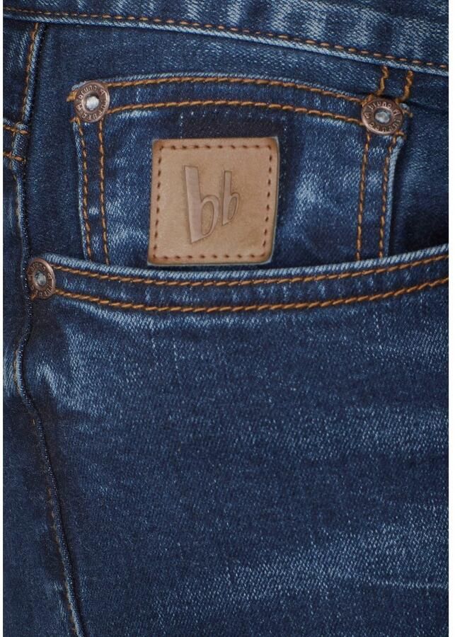 Bruno Banani Straight jeans Hutch rechte broekspijpen gedeeltelijk met modieuze destroyed-effecten - Foto 2