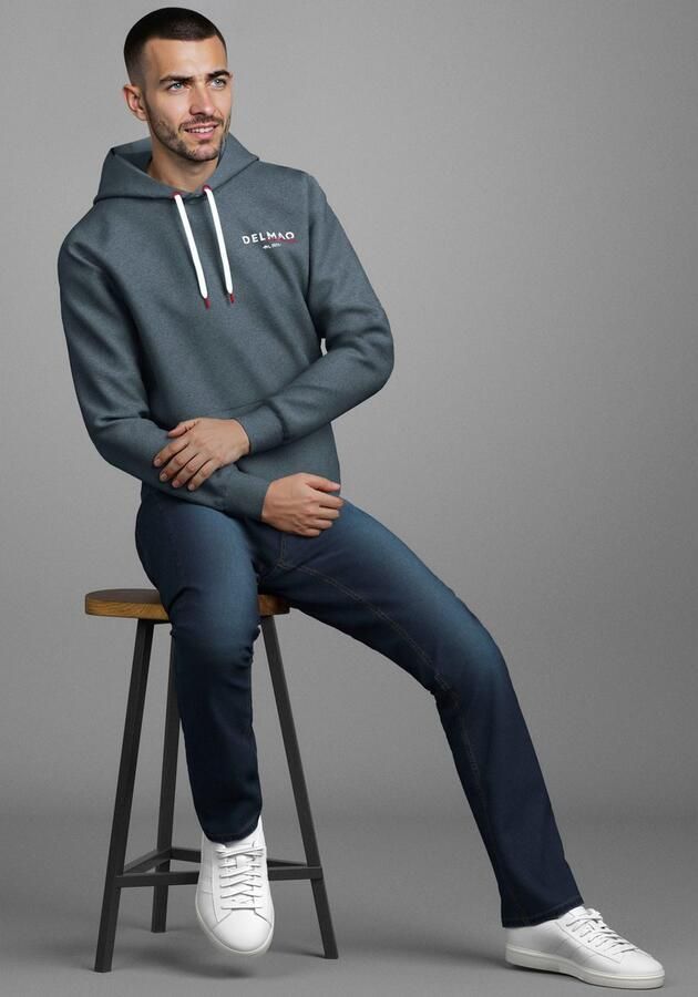 Bruno Banani Straight jeans Hutch rechte broekspijpen gedeeltelijk met modieuze destroyed-effecten - Foto 11