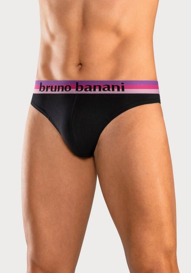 Bruno Banani String met gestreepte logoweefband (set 5 stuks) - Foto 5