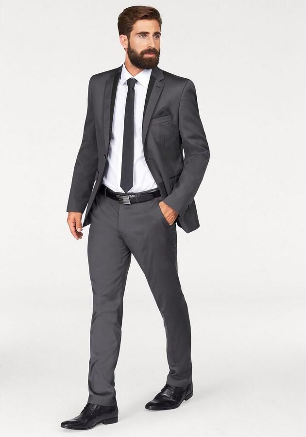 Bruno Banani Overhemd met lange mouwen Slim fit Vormvast door aandeel elastaan - Foto 6