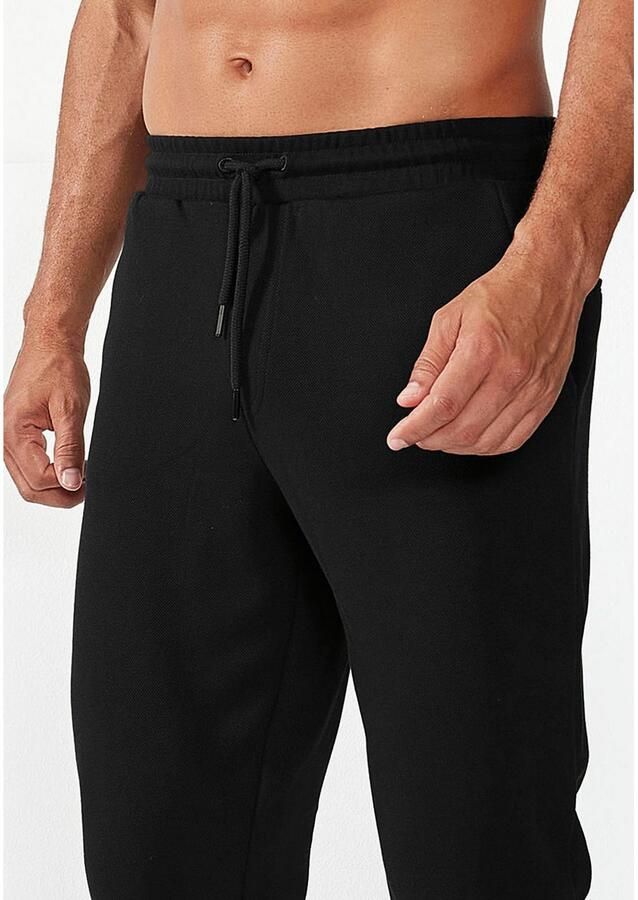 Bruno Banani Sweatbroek Joggingbroek van mooie structuurstof