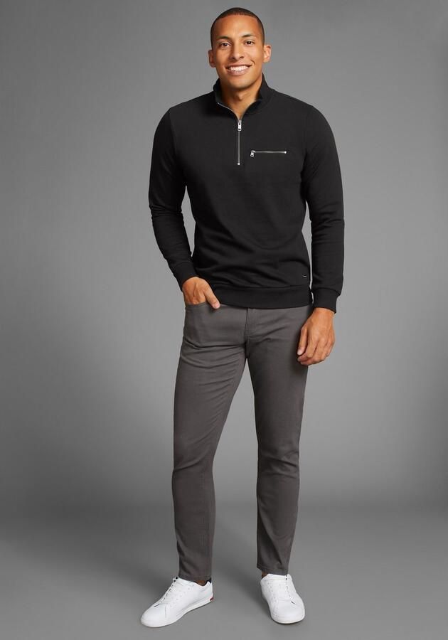 Bruno Banani Sweatshirt met schipperskraag - Foto 5