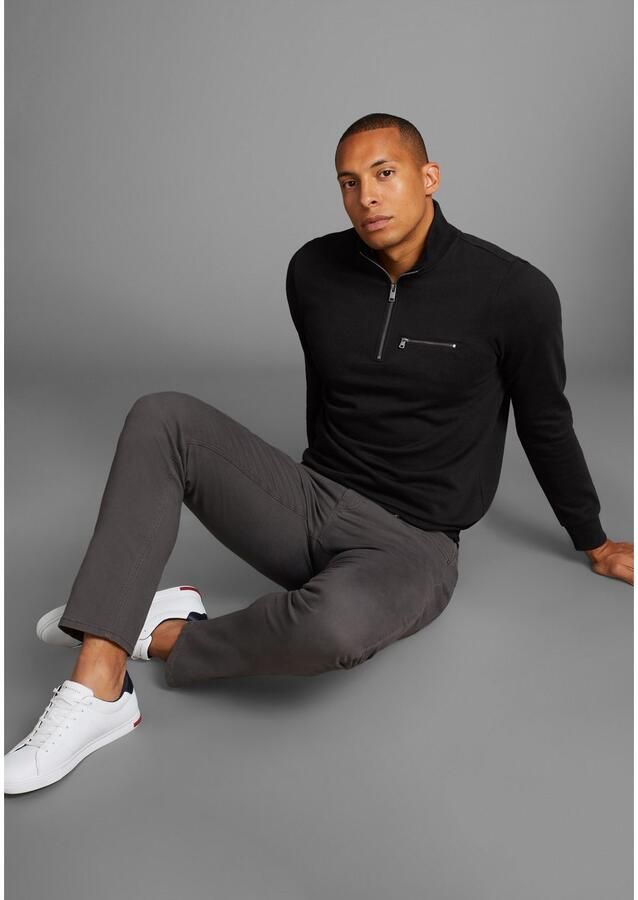 Bruno Banani Sweatshirt met schipperskraag - Foto 2