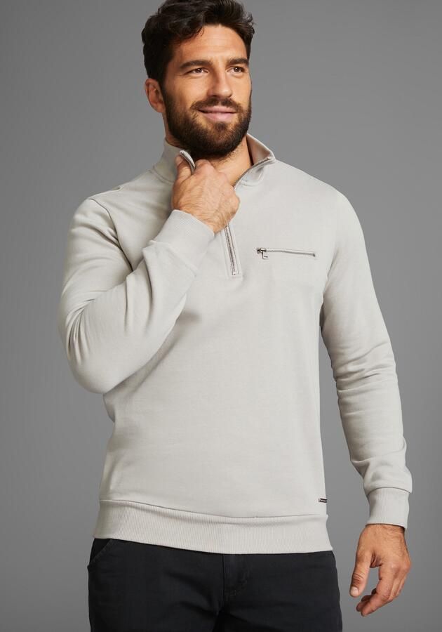 Bruno Banani Sweatshirt met schipperskraag - Foto 6