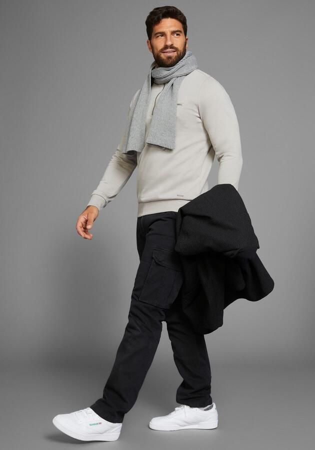 Bruno Banani Sweatshirt met schipperskraag - Foto 4