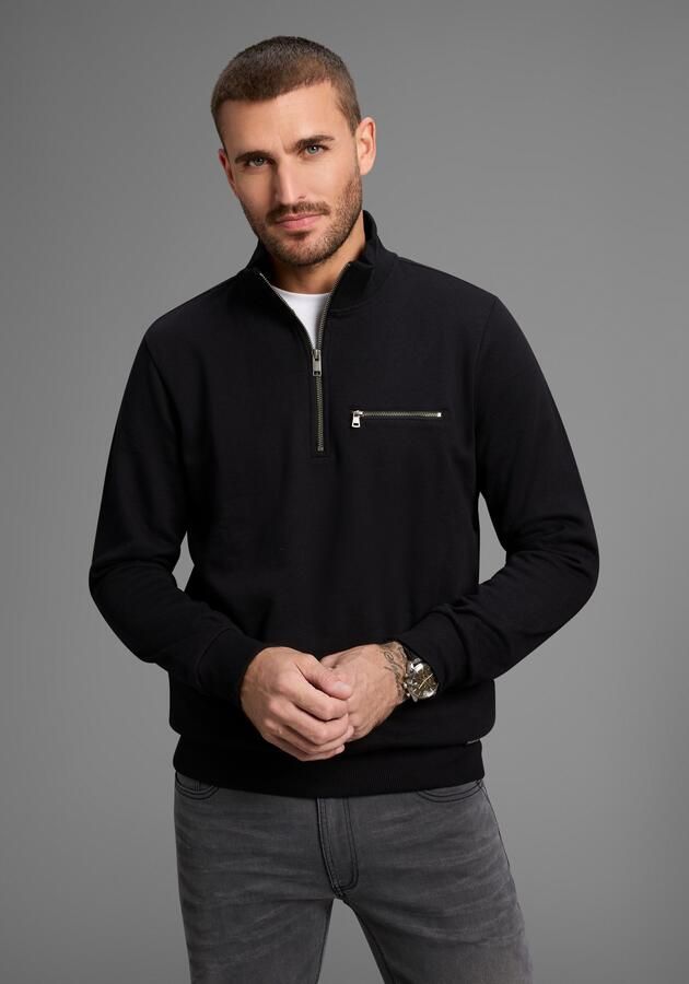 Bruno Banani Sweatshirt met schipperskraag - Foto 6