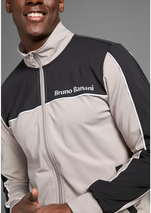 Bruno Banani Sweatvest met reflecterende strepen in deelnaad - Foto 2