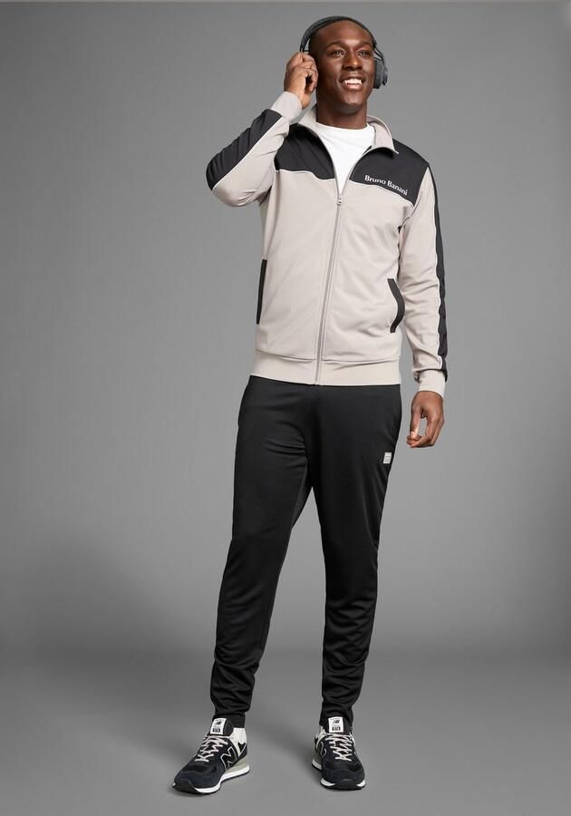 Bruno Banani Sweatvest met reflecterende strepen in deelnaad - Foto 5