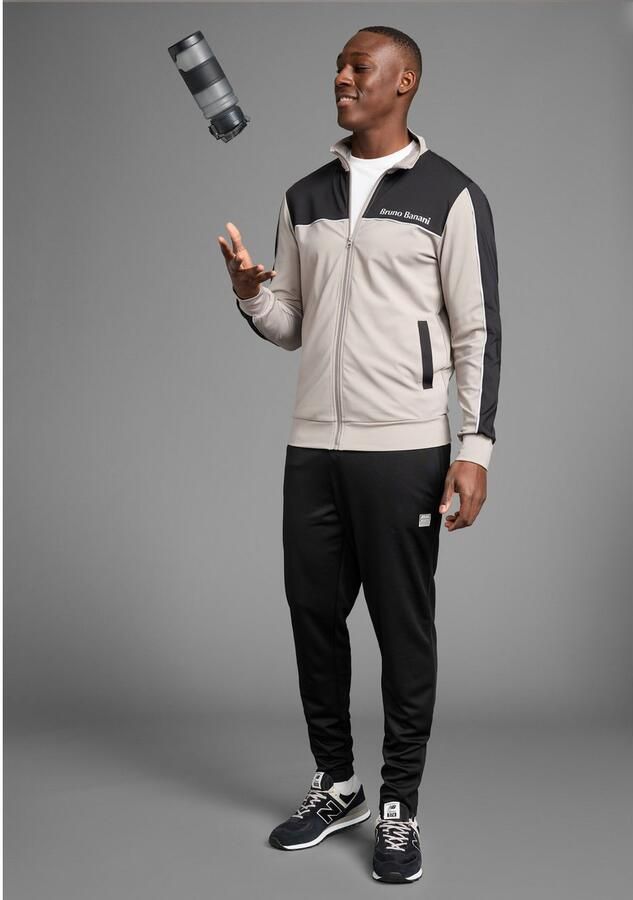 Bruno Banani Sweatvest met reflecterende strepen in deelnaad - Foto 3