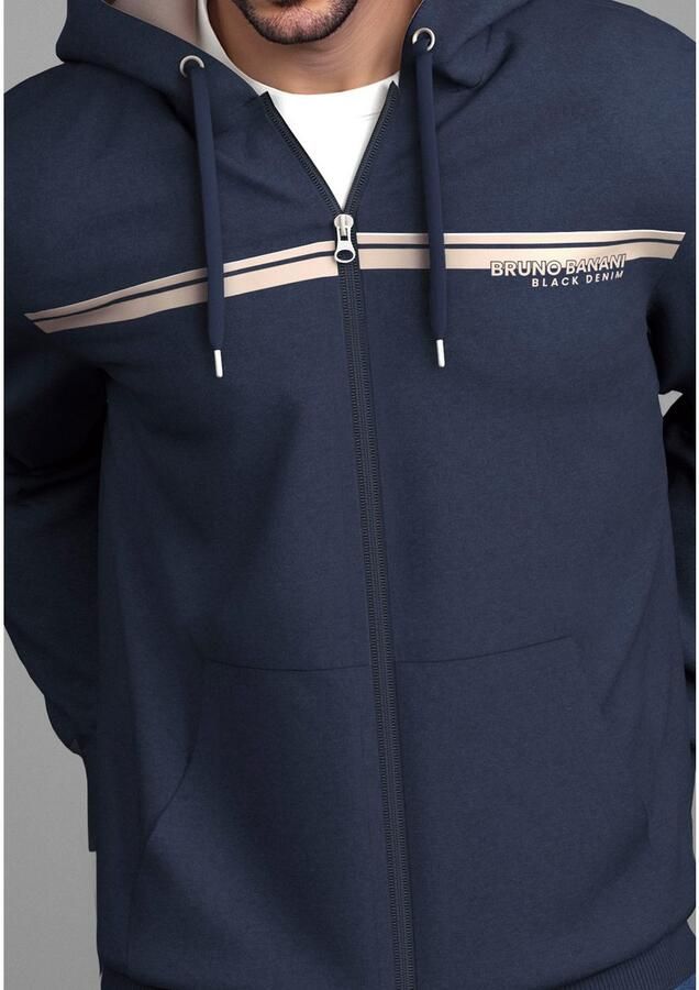 Bruno Banani Sweatvest moderne borstprint - Foto 2