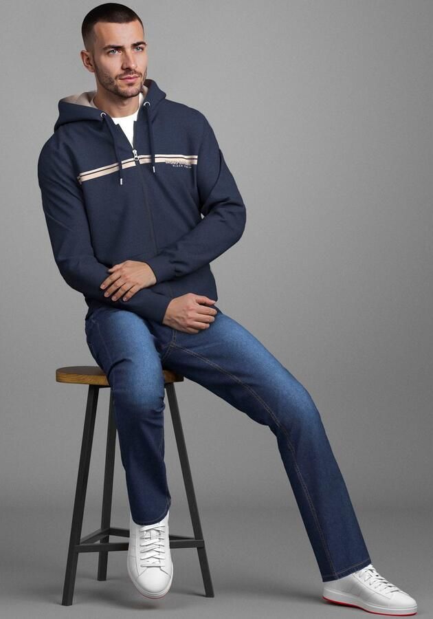 Bruno Banani Straight jeans Hutch rechte broekspijpen gedeeltelijk met modieuze destroyed-effecten - Foto 2