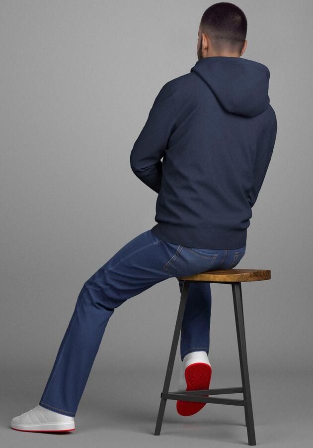 Bruno Banani Sweatvest moderne borstprint - Foto 6