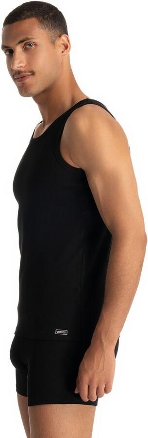 Bruno Banani T-shirt Fine Rib met ronde halslijn katoen-mix elastisch - Foto 6