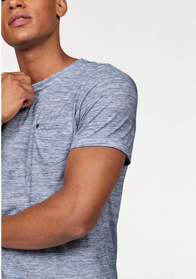 Bruno Banani T-shirt Korte mouwen slim fit effen ronde hals - Foto 3