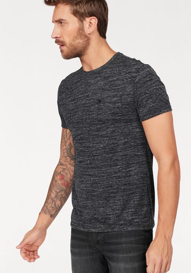 Bruno Banani T-shirt Korte mouwen slim fit effen ronde hals - Foto 6