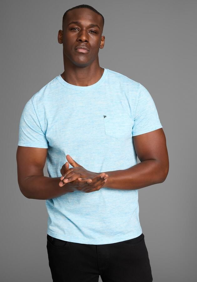 Bruno Banani T-shirt Korte mouwen slim fit effen ronde hals - Foto 6