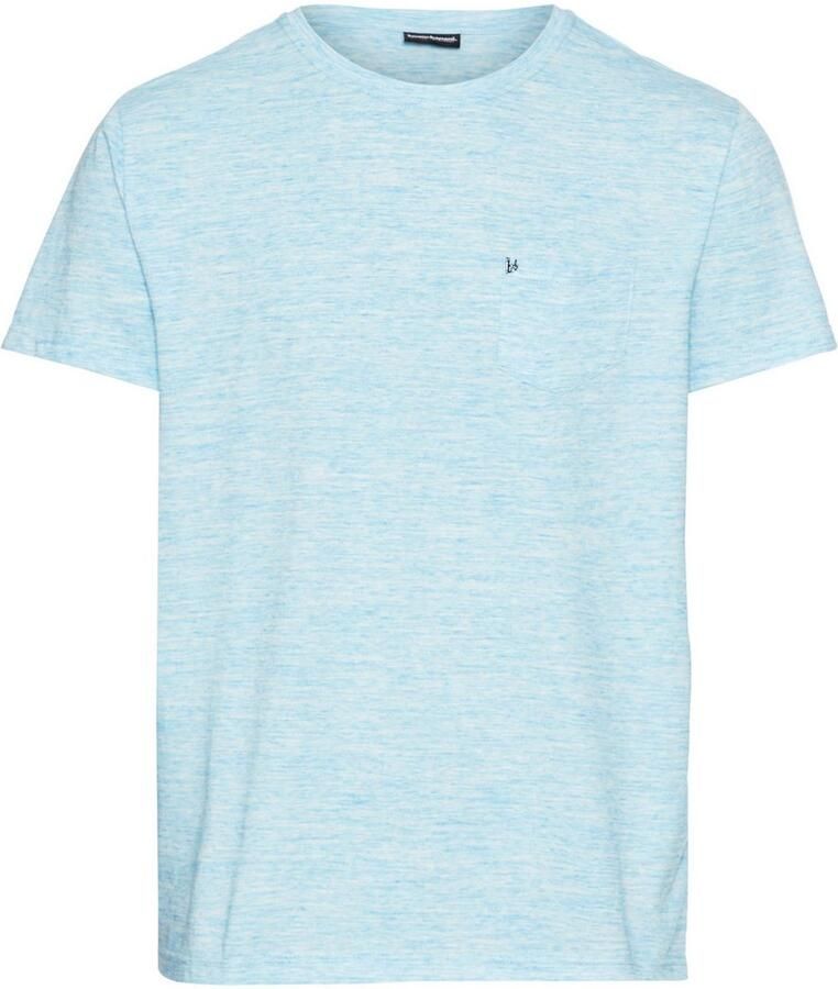 Bruno Banani T-shirt Korte mouwen slim fit effen ronde hals