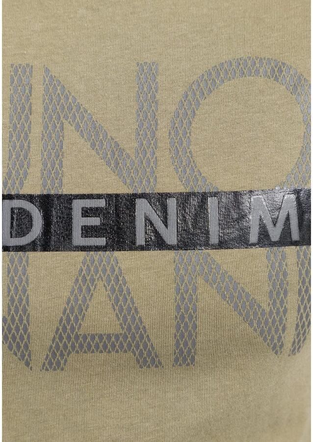 Bruno Banani T-shirt korte mouwen smal gesneden bedrukt van katoen - Foto 2